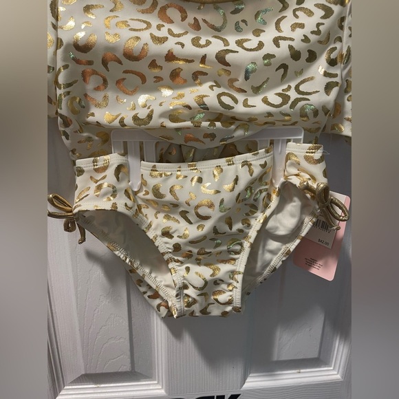 Floatimini Metallic Leopard Print Swimsuit - Picture 8 of 9